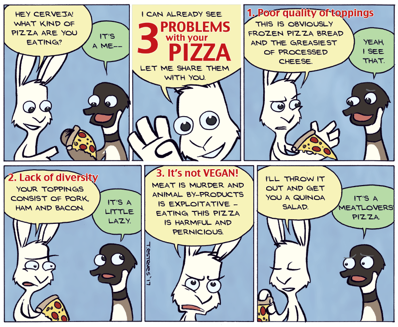 3 Problems with Your Pizza